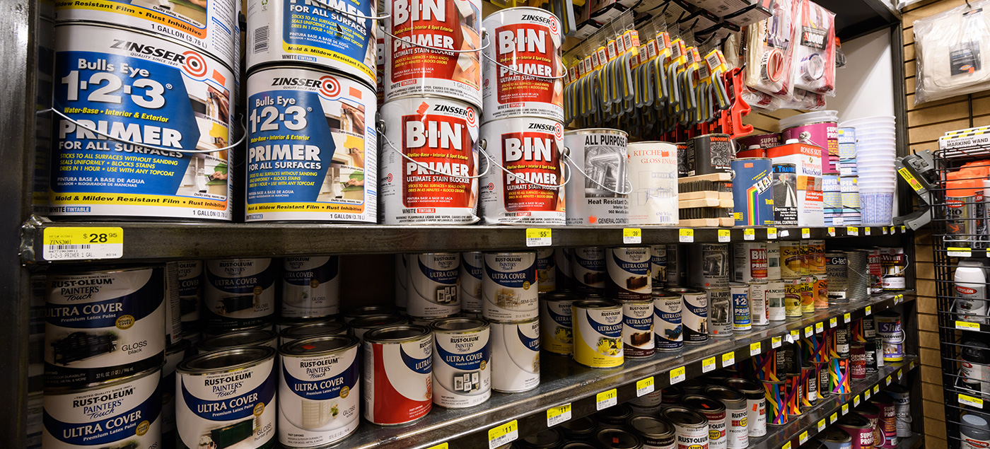 Paints, Stains, and Sundries