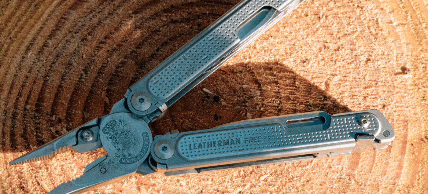 weatherman multi tool on wood
